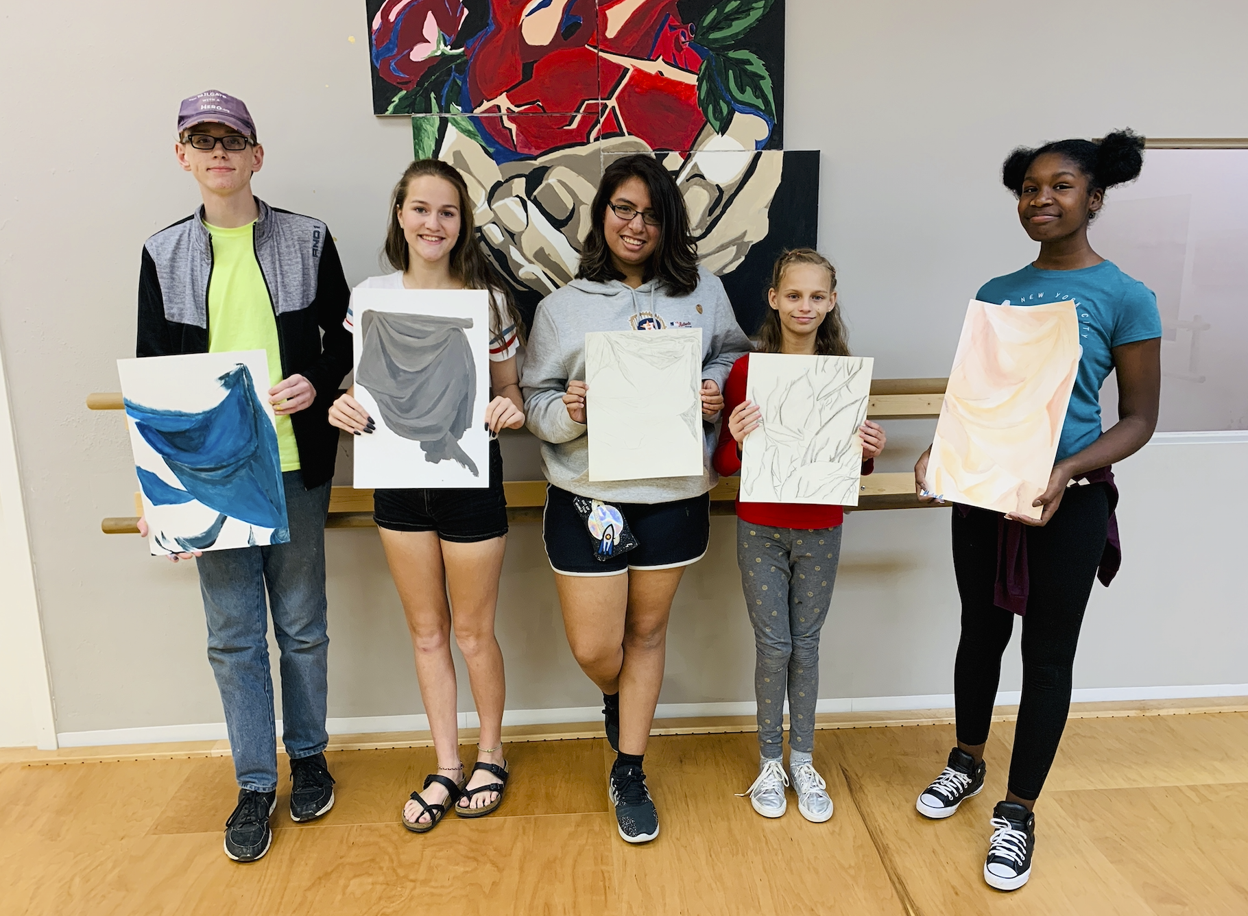 3 Day Art Camp – Florals & Gardens Watercolor Painting (Ages 10+)